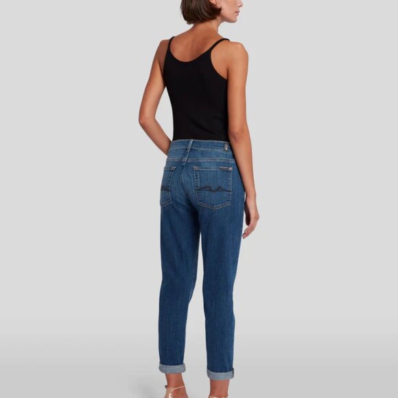 7 For All Mankind Josefina Jean | Broken Twill Vanity | Size 29 - Picture 4 of 4